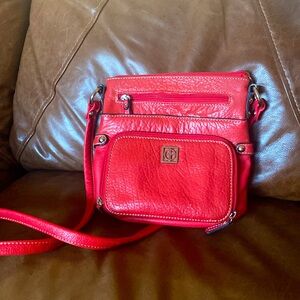 Cute red crossbody bag